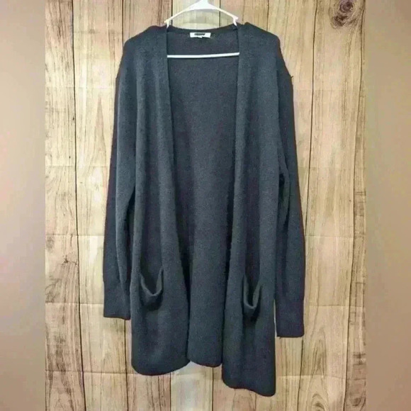 Madewell Coffeehouse Black Open Cardigan Size L new without‎ tag - Picture 2 of 8